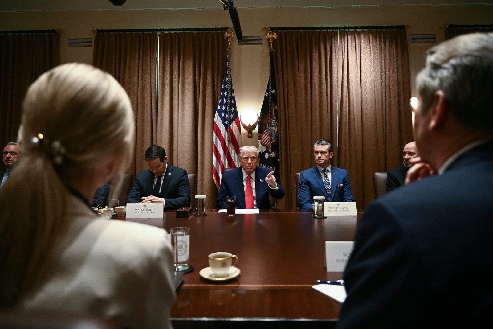 Trump and the minimizan team continued market agitation as 'transition cost'