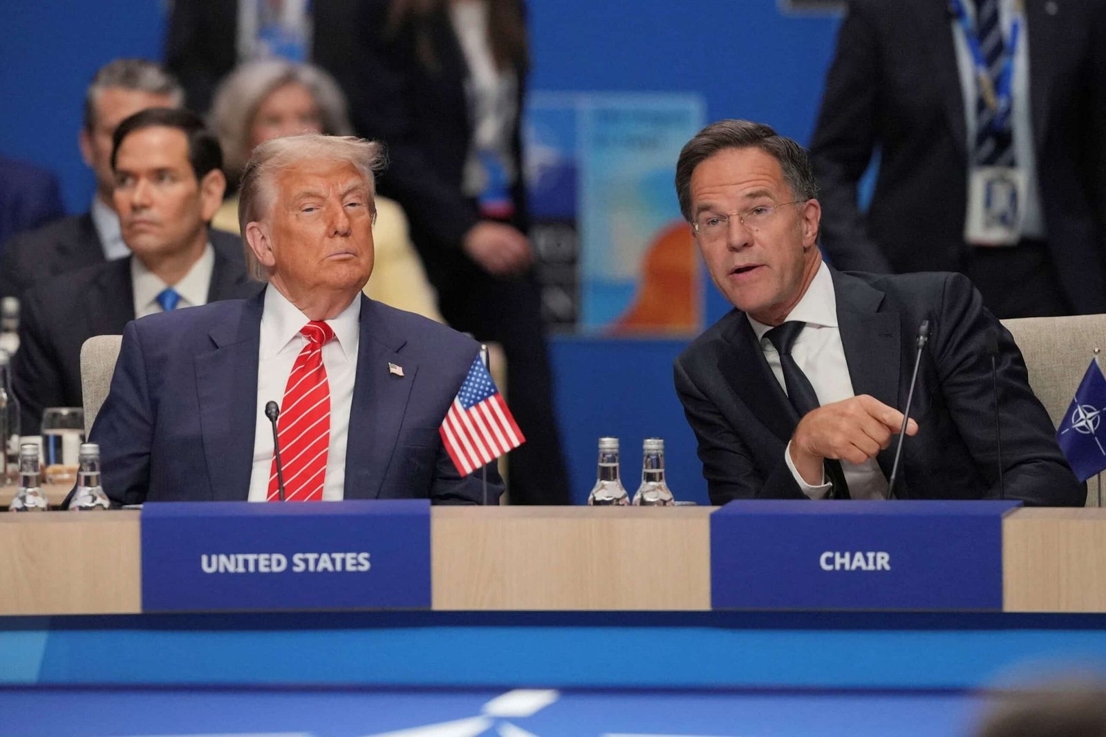 NATO general secretary calls Trump 'dad'
