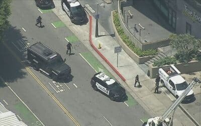 The officer 'ambushed' in Santa Monica after approaching the suspect wanted in another shooting: the police