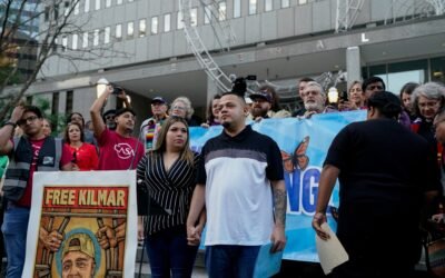 Kilmar Abrego García detained at the ICE office in Maryland