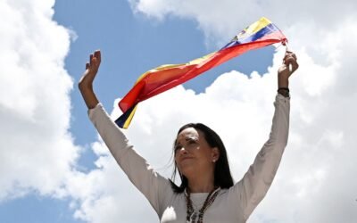 PHOTO: TOPSHOT-FILES-VENEZUELA-NORWAY-SWEDEN-NOBEL-PEAZ-MACHADO
