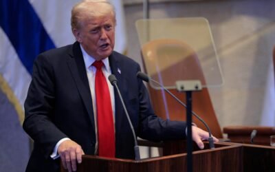 Trump touts 'historic dawn of new Middle East' in Knesset speech
