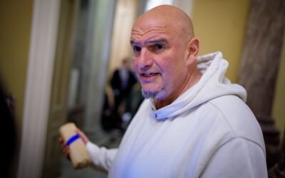 Senator John Fetterman hospitalized after falling near his home