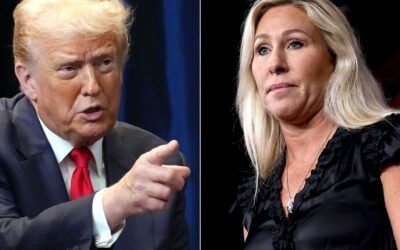 Trump and Marjorie Taylor Greene engage in war of words over Epstein investigation